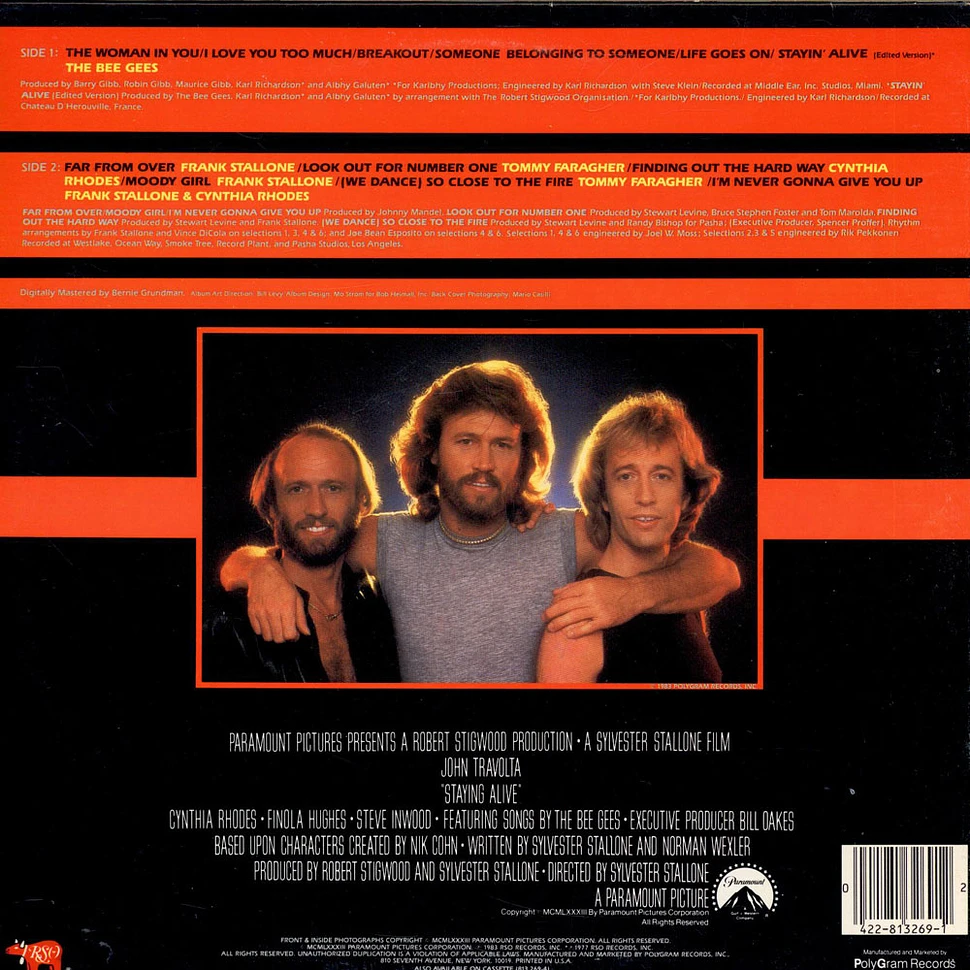 V.A. - Staying Alive (The Original Motion Picture Soundtrack)