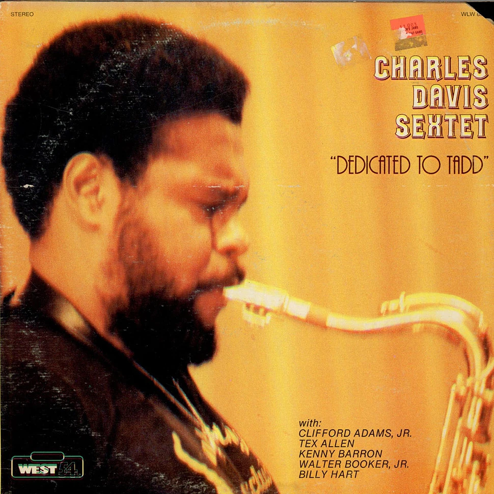 Charles Davis Sextet - Dedicated To Tadd