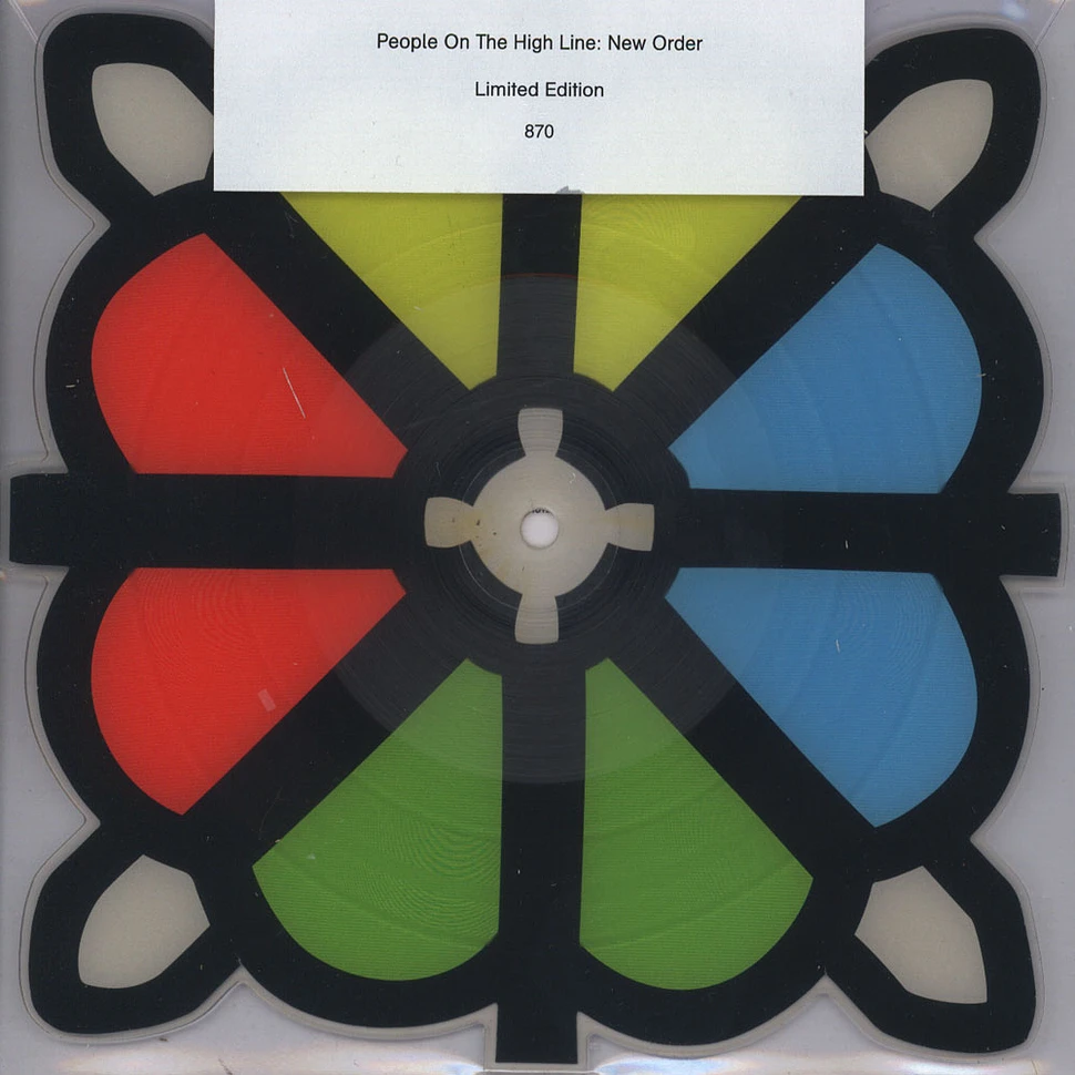 New Order - People On The High Line Shaped Picture Disc