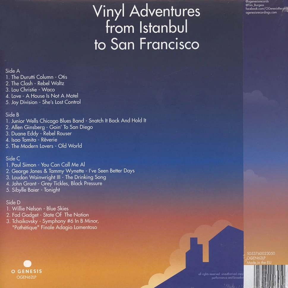 Tim Burgess Presents... - Vinyl Adventures From Instanbul To San Francisco