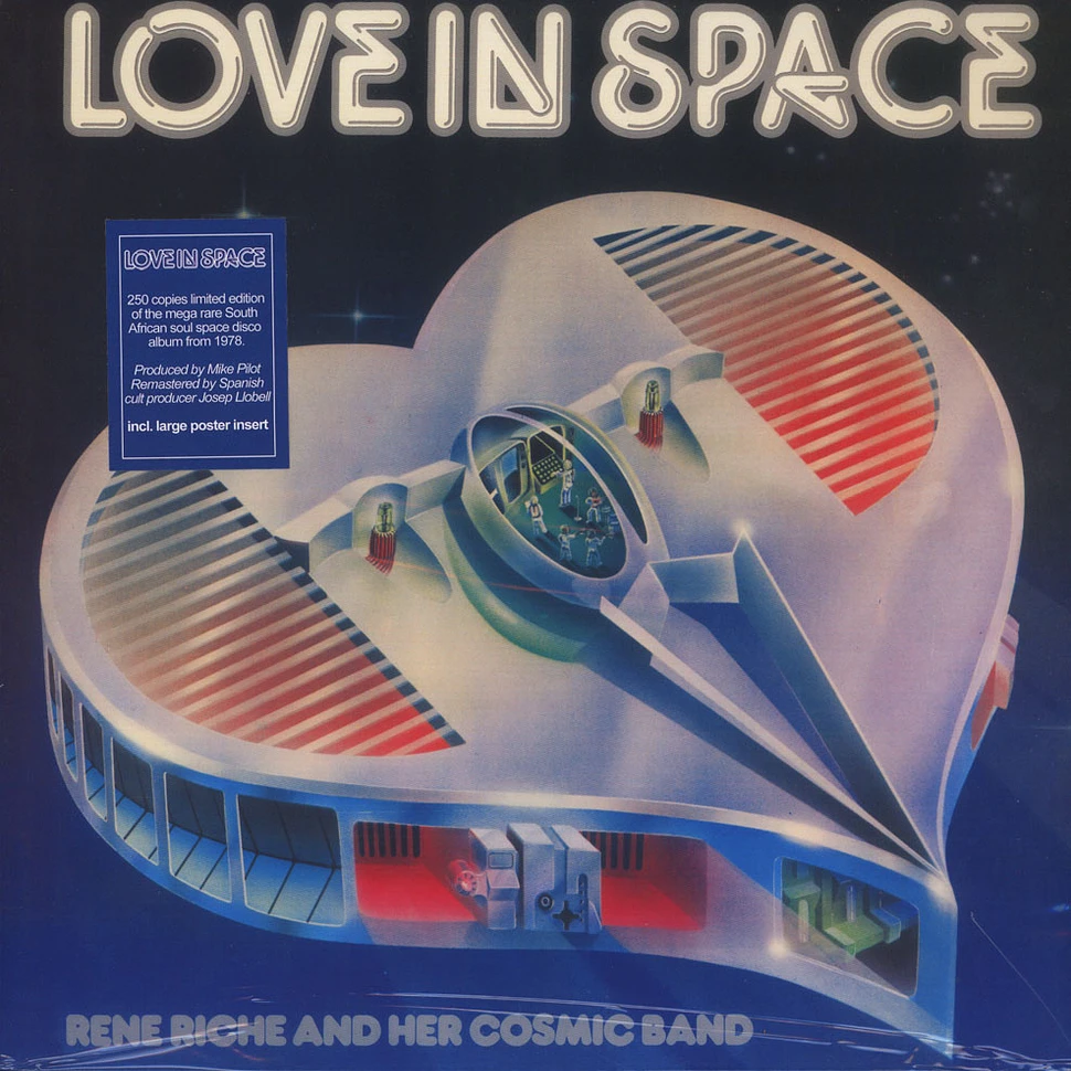 Rene Riche & Her Cosmic Band - Love In Space Red Vinyl Edition