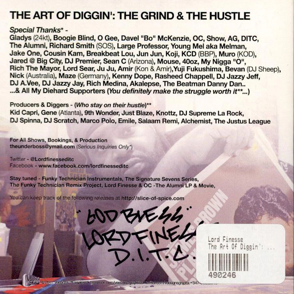 Lord Finesse - The Art Of Diggin': The Grind & The Hustle