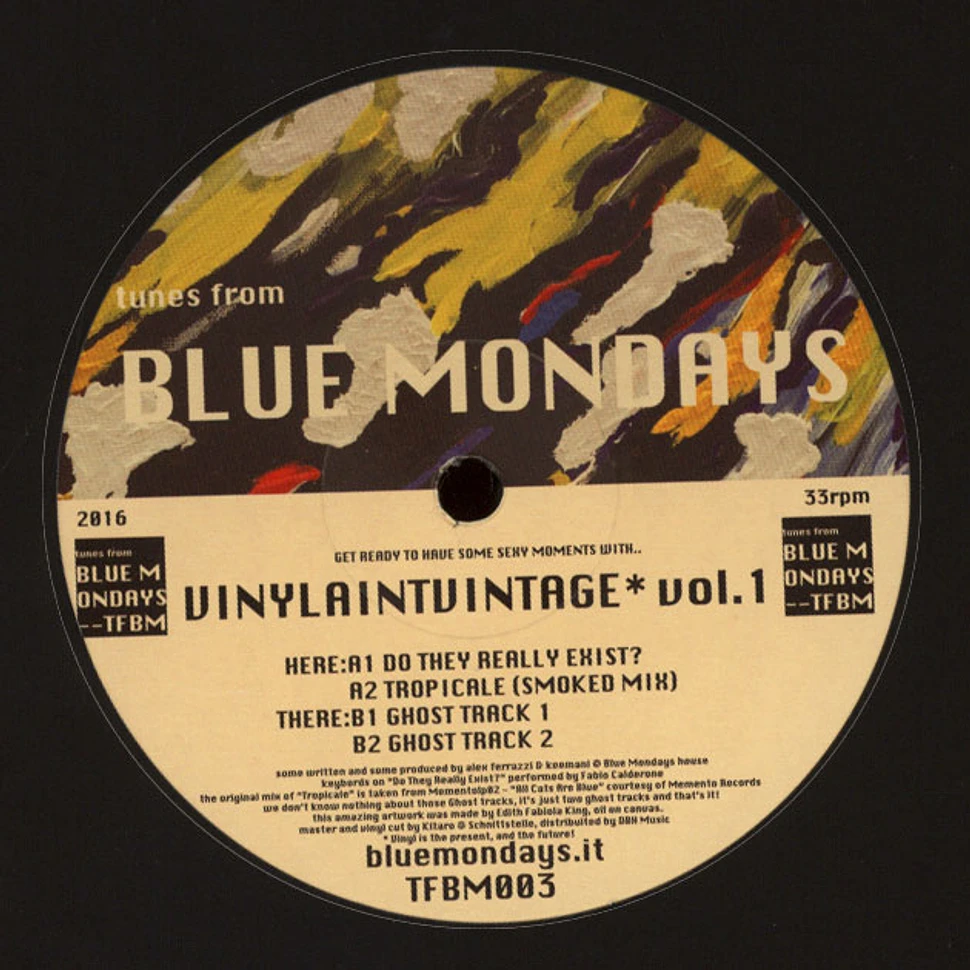 Blue Mondays - Vinyl Aint Vintage Volume 1