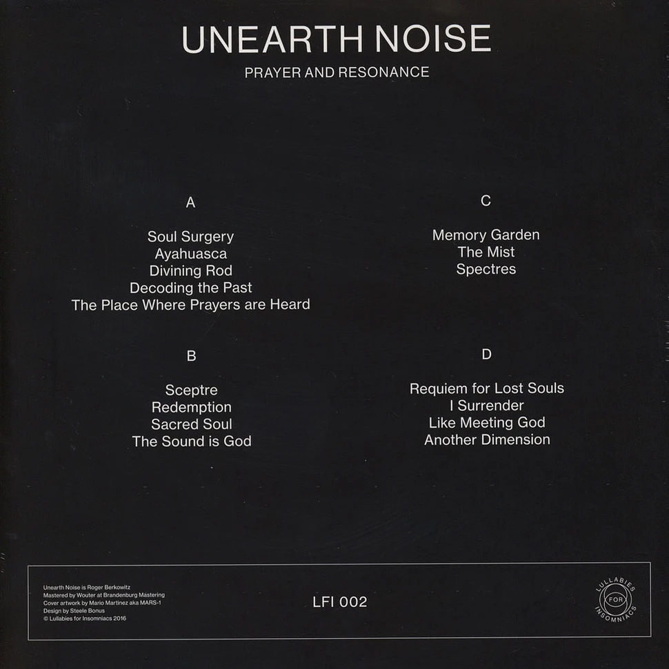 Unearth Noise - Prayer And Resonance