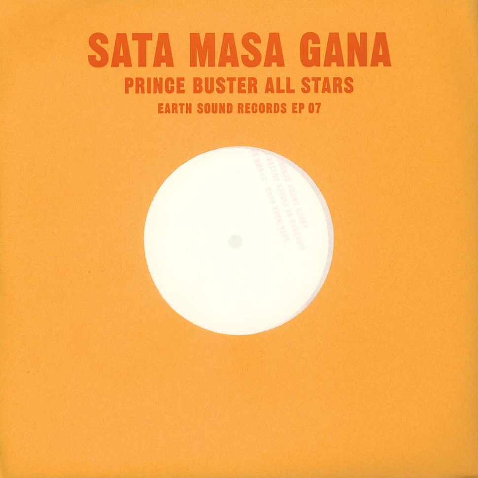 Prince Buster All Stars - Sata Masa Gana / Drums Drums (Cool Operator Cut)