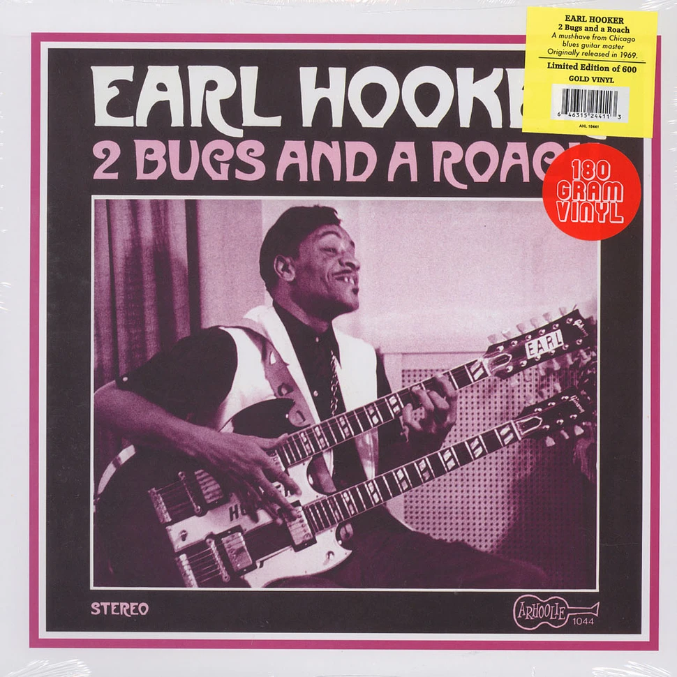 Earl Hooker - 2 Bugs And A Roach Gold Vinyl Edition