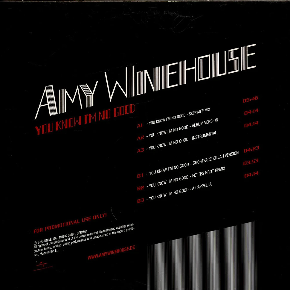 Amy Winehouse - You Know I'm No Good