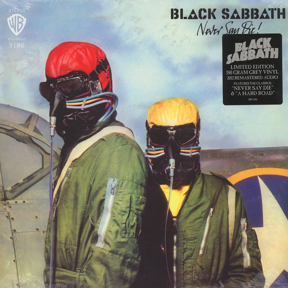 Black Sabbath - Never Say Die Gray Vinyl Edition