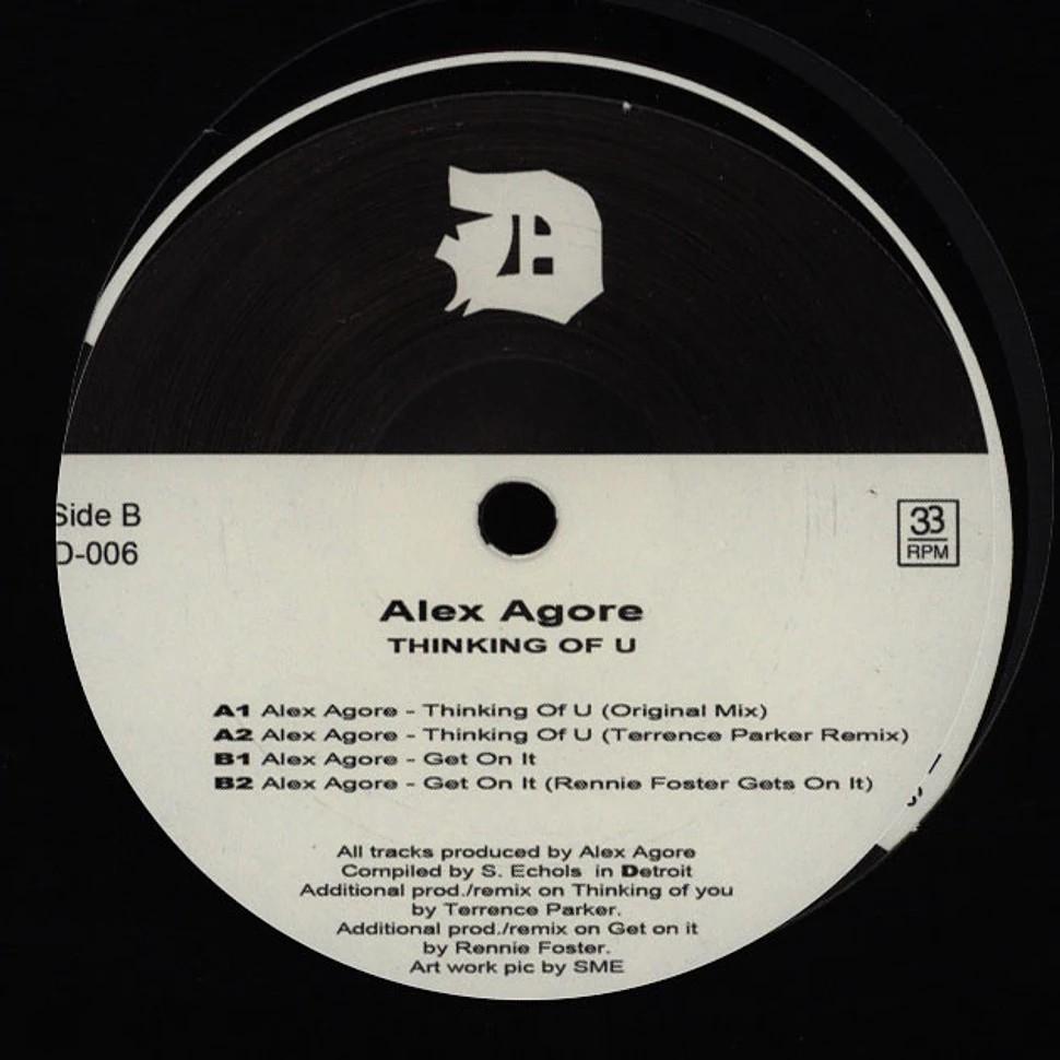 Alex Agore - Thinking Of U Terrence Parker & Rennie Foster Remixes