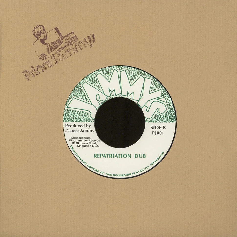 Hortense Ellis - Hell And Sorrow / Repatriation Dub