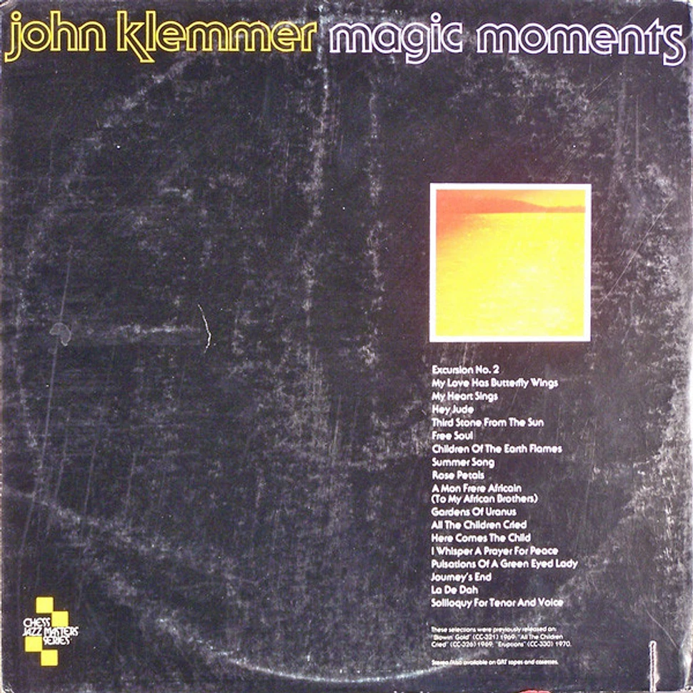 John Klemmer - Magic Moments