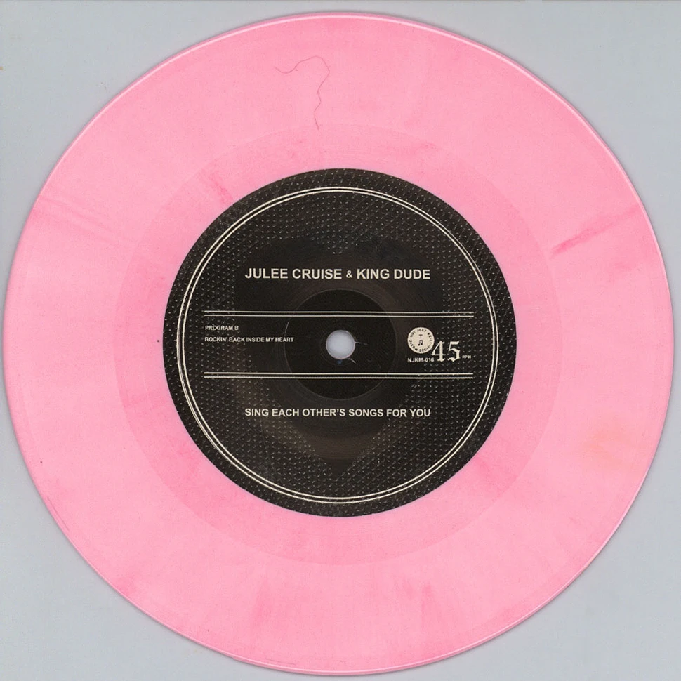 Julee Cruise & King Dude - Sing Each Other's Songs For You Pink Vinyl Edition