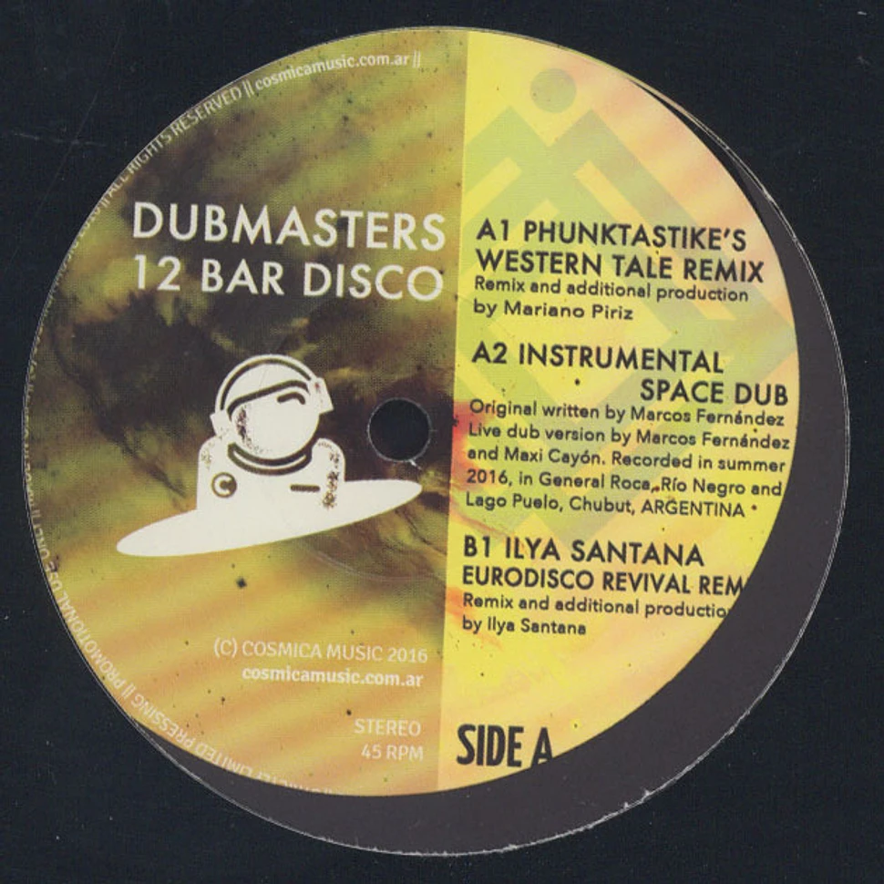 Dubmasters - 12 Bar Disco