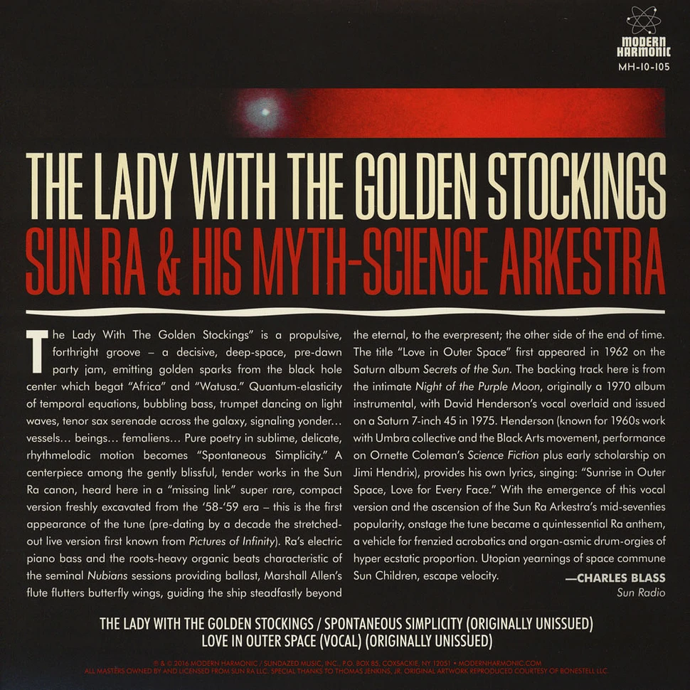 Sun Ra & His Myth Science Arkestra - The Lady With The Golden Stockings