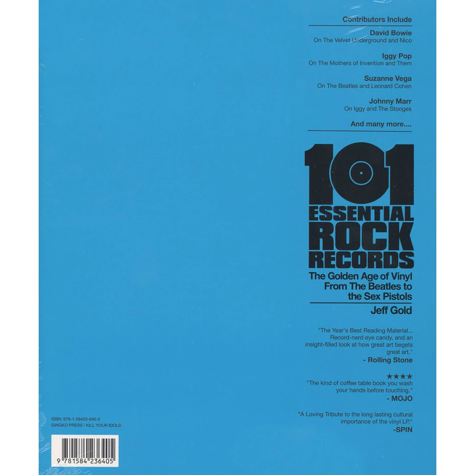 Jeff Gold - 101 Essential Rock Records Paperback Edition
