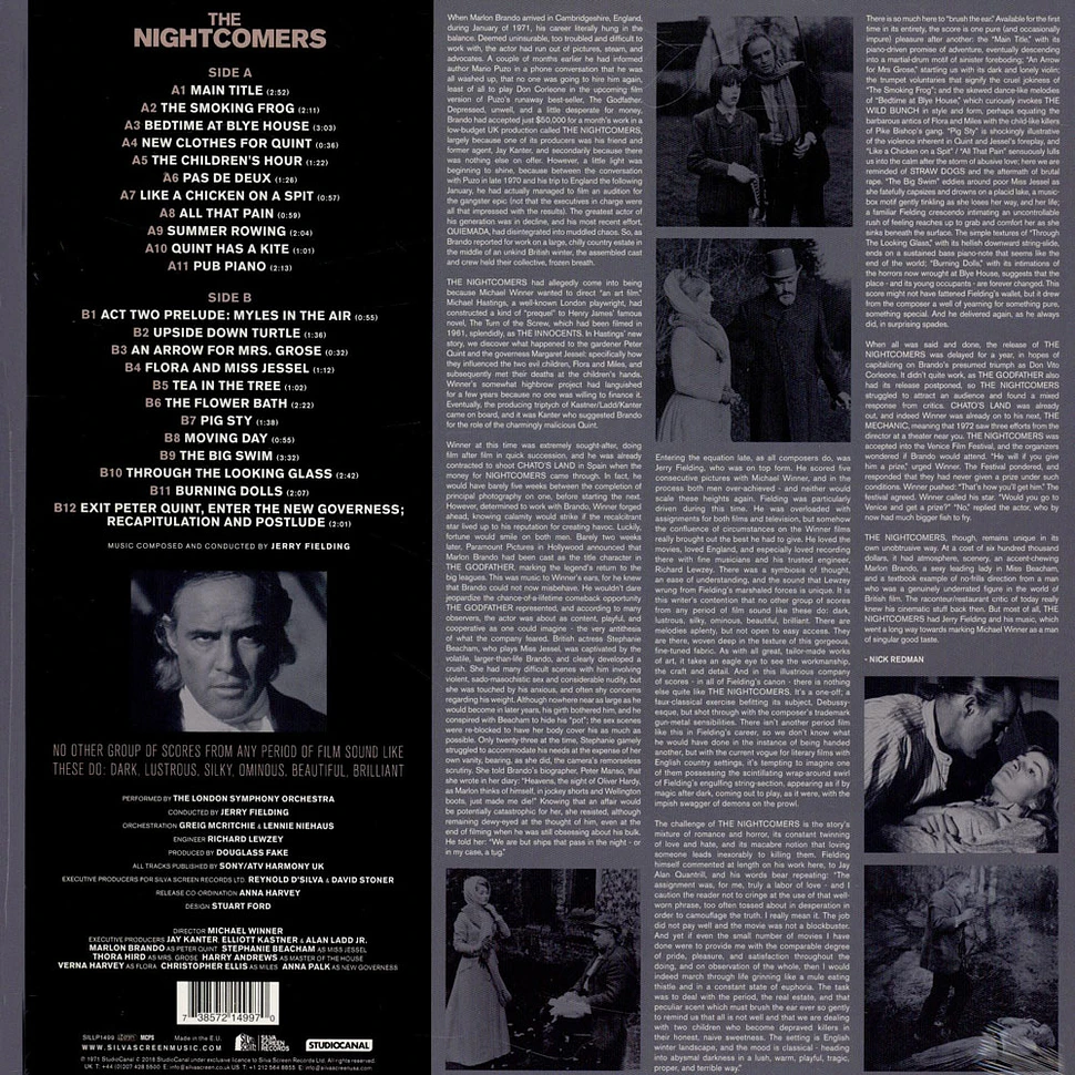 Jerry Fielding - OST The Nightcomers