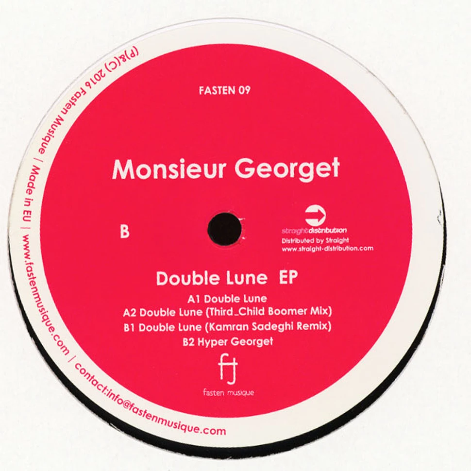 Monsieur Georget - Double Lune EP