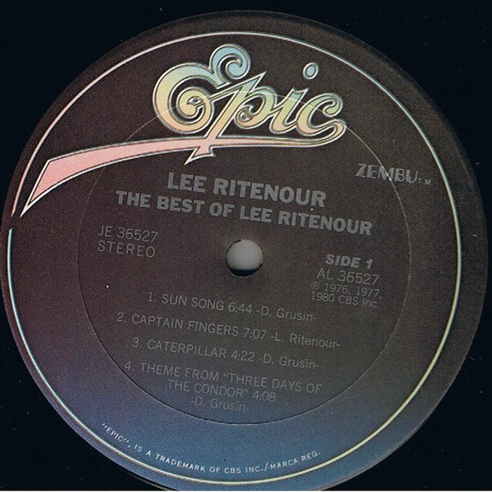 Lee Ritenour - The Best Of Lee Ritenour