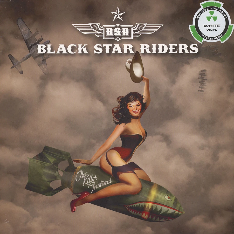 Black Star Riders - The Killer Instinct White Vinyl Edition