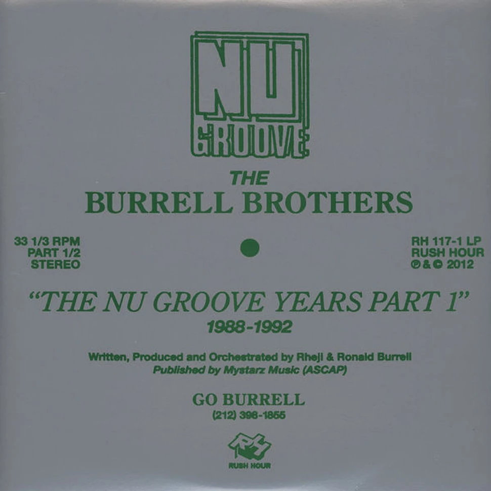 Burrell - The Nu Groove Years Part 1 1988-1992
