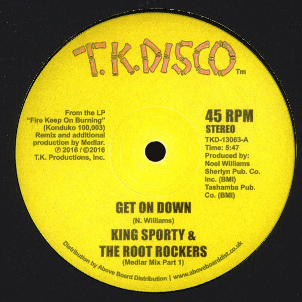 King Sporty & The Root Rockers - Get On Down Medlar Mix Part 1 & 2