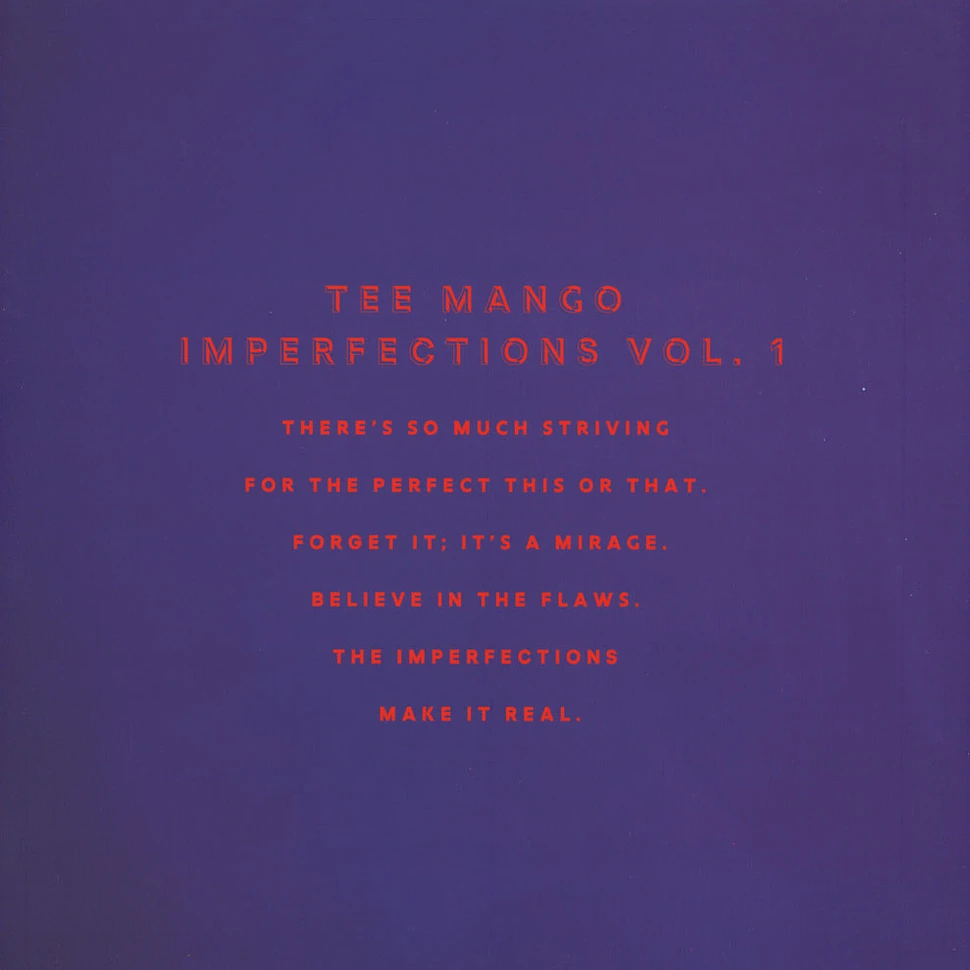 Tee Mango - Imperfections Volume 1