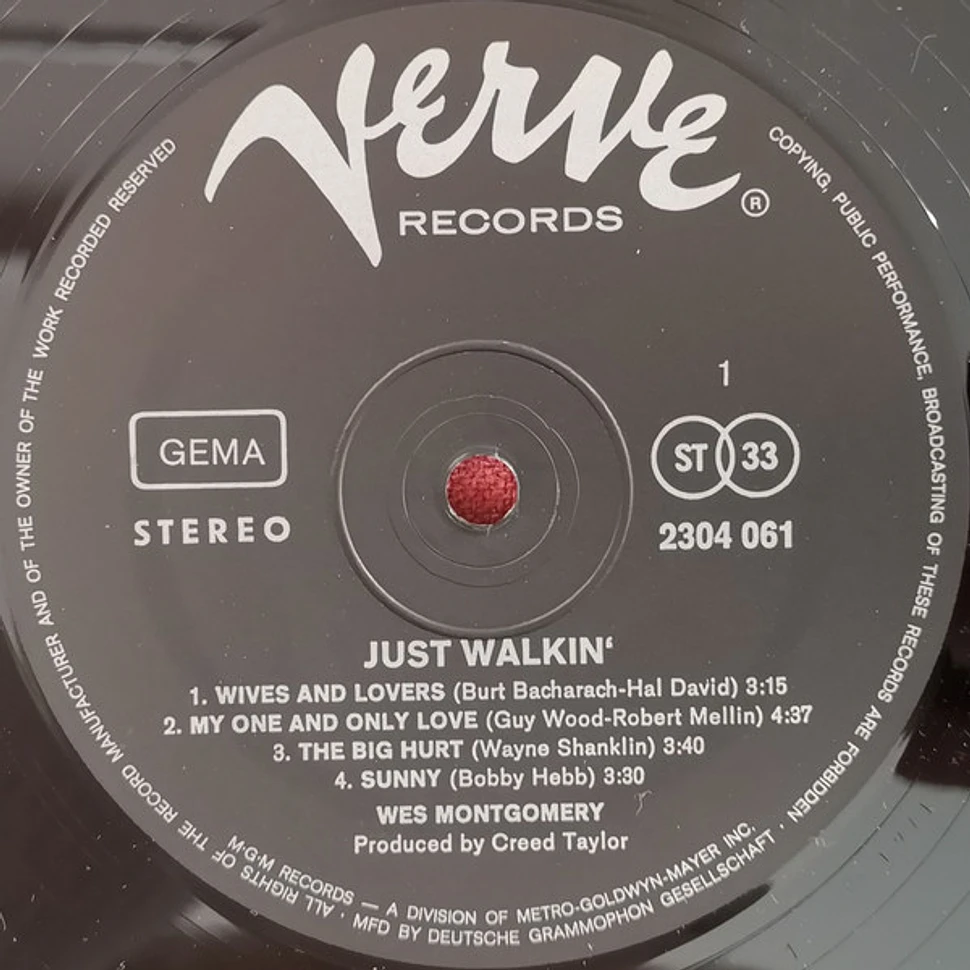 Wes Montgomery - Just Walkin'