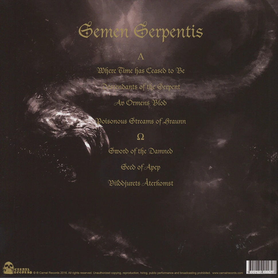 Grafvitnir - Semen Serpentis