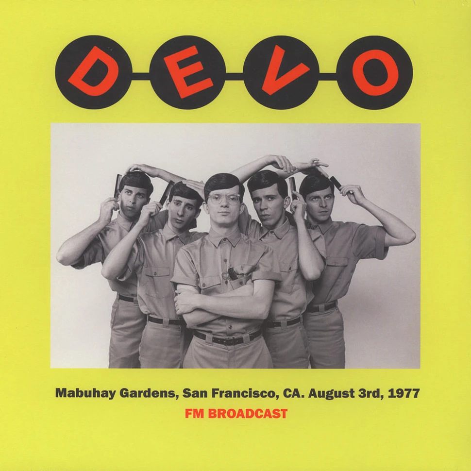 Devo - Mabuhay Gardens, San Francisco, CA, August 3rd 1977 Fm Broadcast