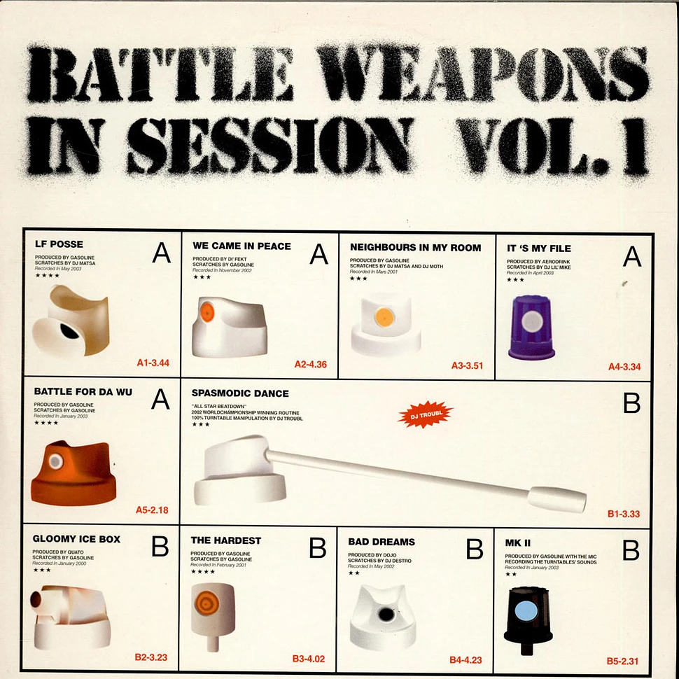 V.A. - Battle Weapons In Session Vol 1