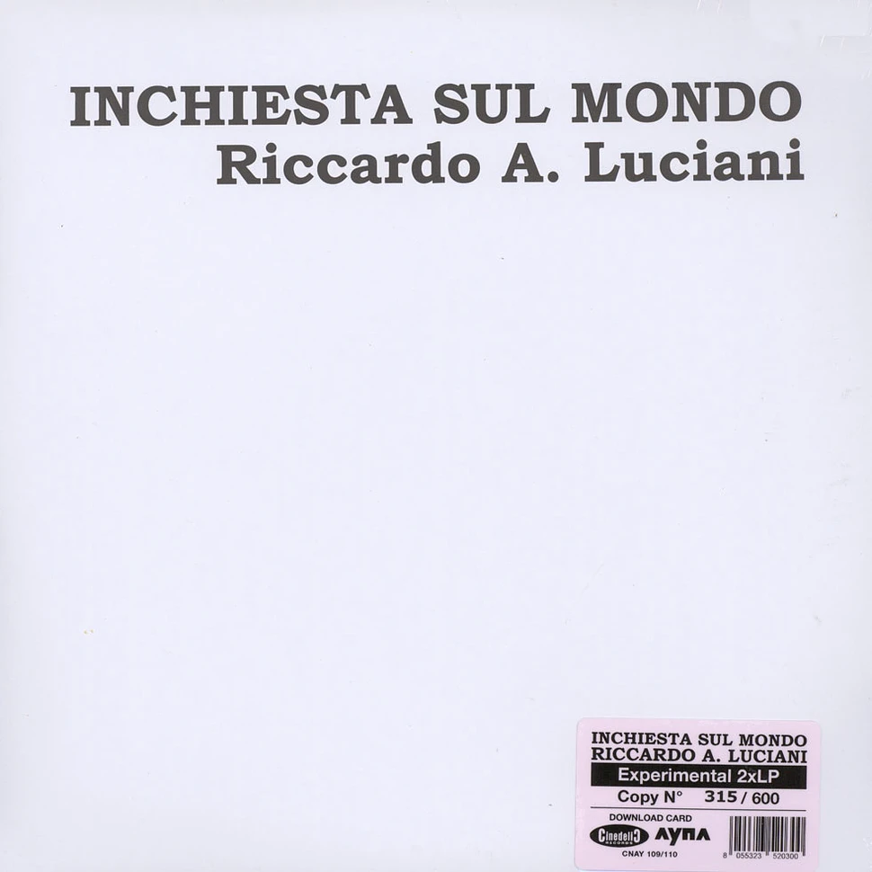 Riccardo A. Luciani - Inchiesta Sul Mondo