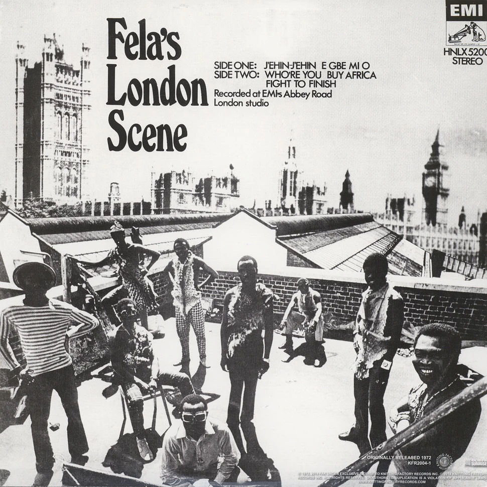 Fela Kuti & The Africa 70 - London Scene