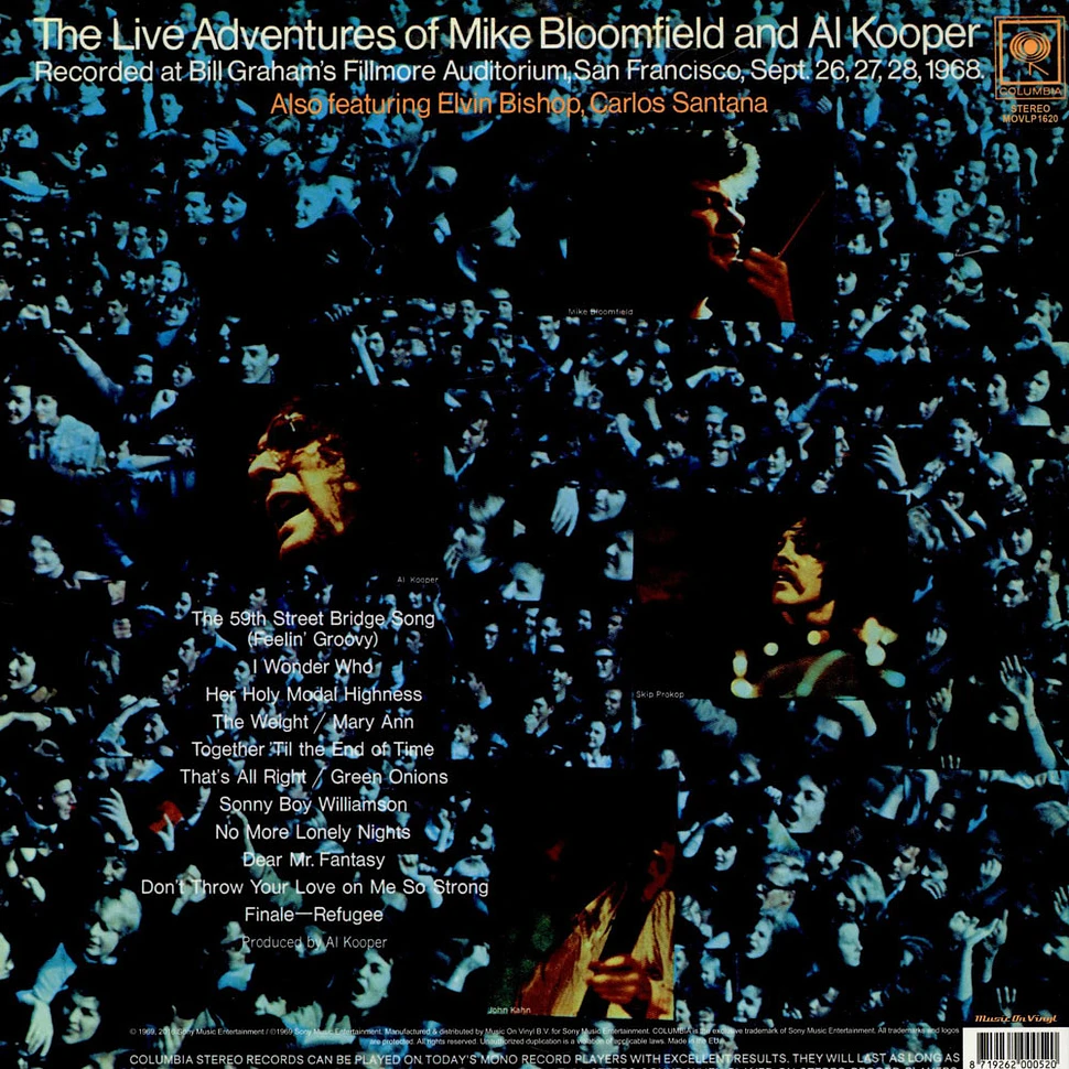 Mike Bloomfield & Al Kooper - Live Adventures Of Mike Bloomfield And Al Kooper