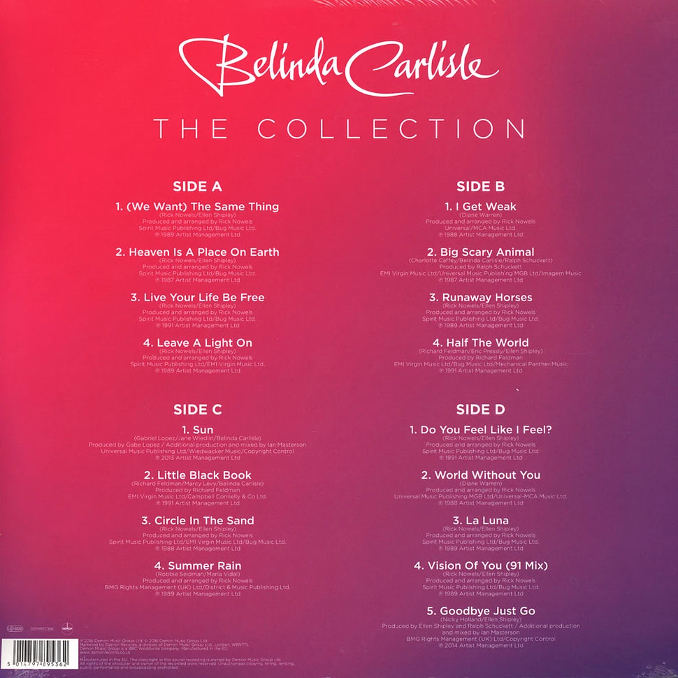 Belinda Carlisle - The Collection