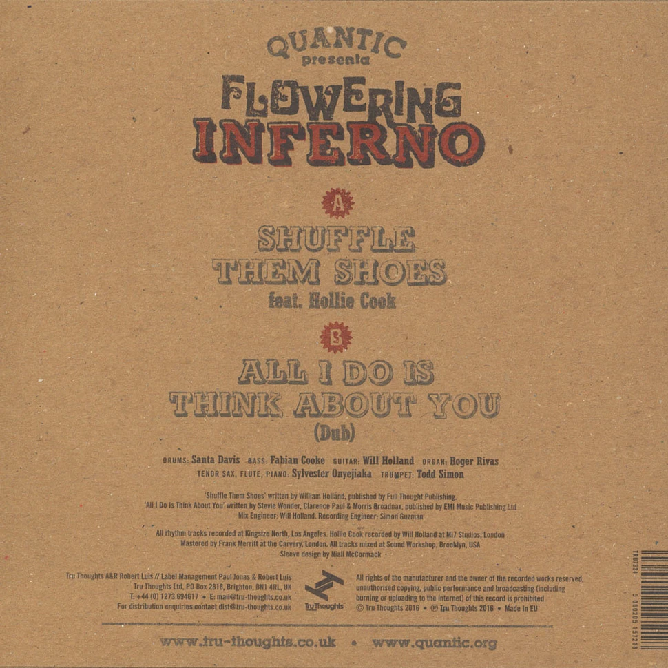 Quantic presenta Flowering Inferno - Shuffle Them Shoes Feat. Hollie Cook