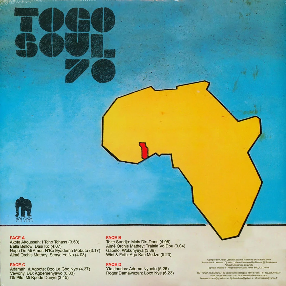V.A. - Togo Soul 70: Selected Rare Togolese Recordings From 1971 To 1981