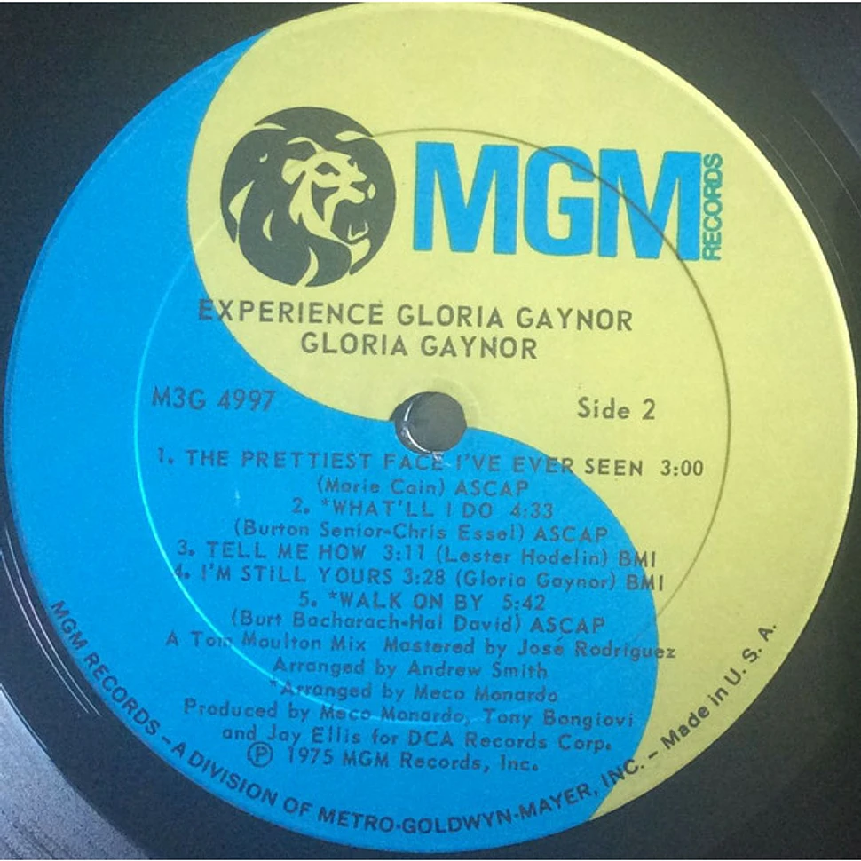 Gloria Gaynor - Experience Gloria Gaynor