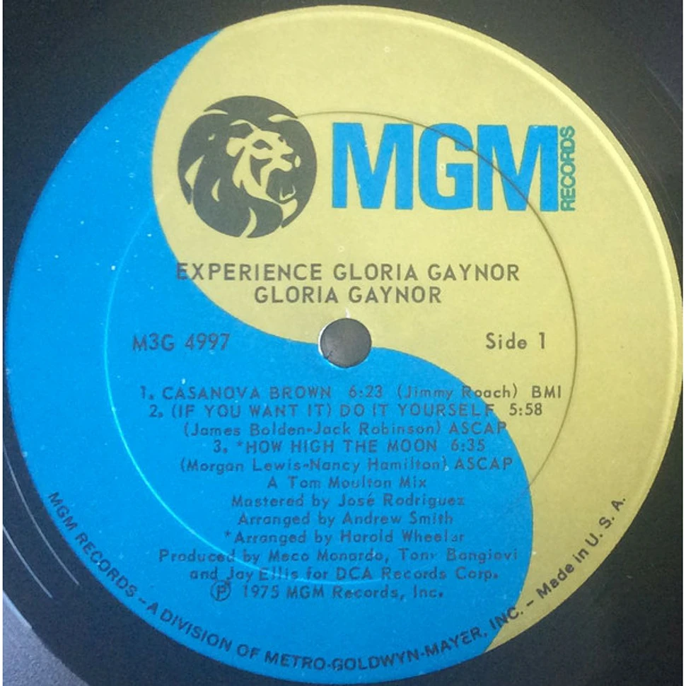 Gloria Gaynor - Experience Gloria Gaynor