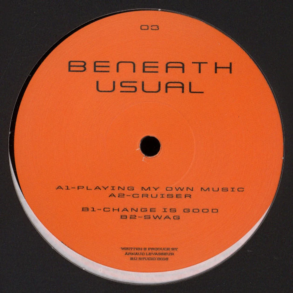 Beneath Usual - Playing My Own Music