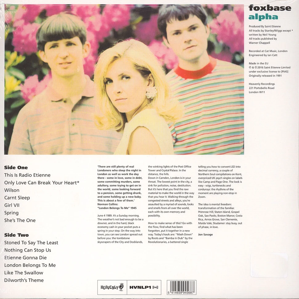 Saint Etienne - Foxbase Alpha