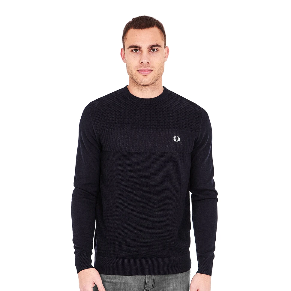 Fred Perry - Texture Mix Crewneck Sweater
