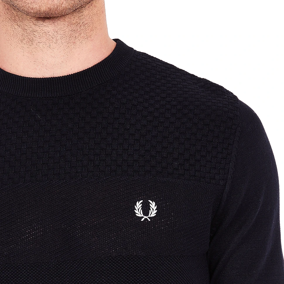 Fred Perry - Texture Mix Crewneck Sweater