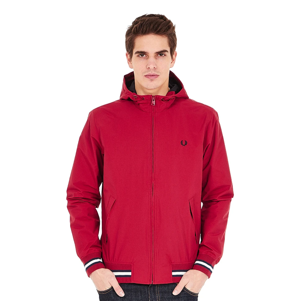 Fred Perry - Tipped Hooded Brentham Jacket