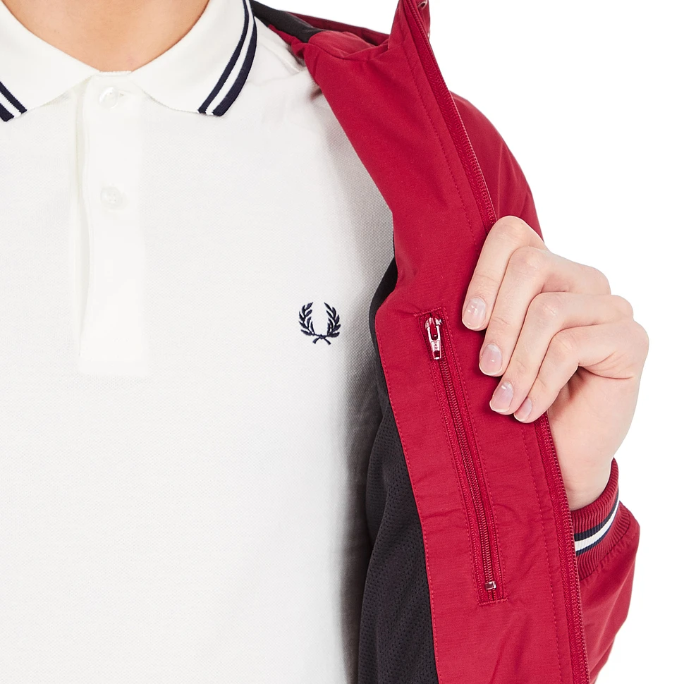 Fred Perry - Tipped Hooded Brentham Jacket