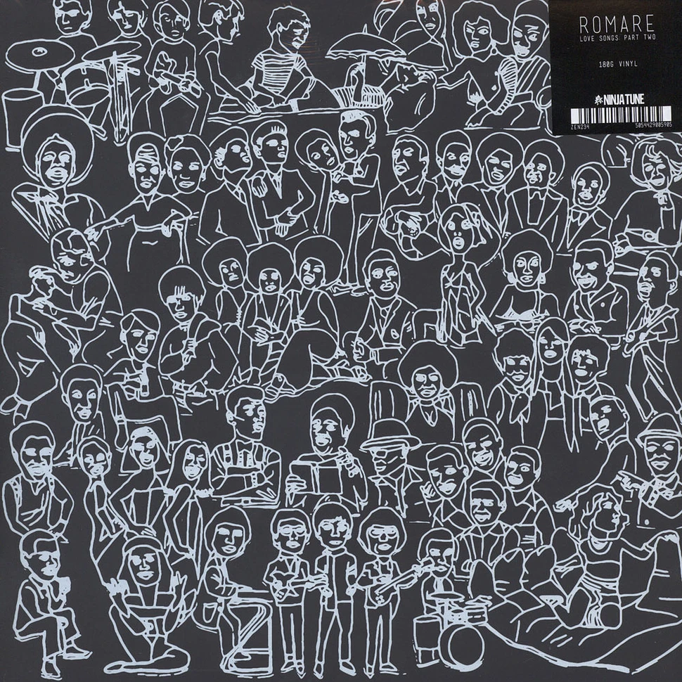 Romare - Love Songs: Part Two Black Vinyl Edition