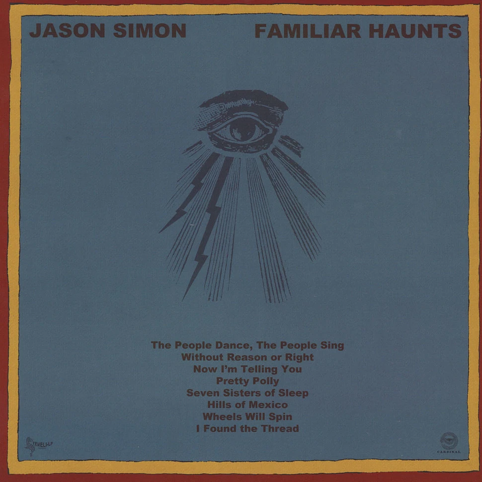 Jason Simon of Dead Meadow - Familiar Haunts Black Vinyl Edition