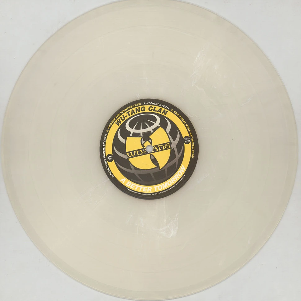 Wu-Tang Clan - A Better Tomorrow Clear Vinyl Edition