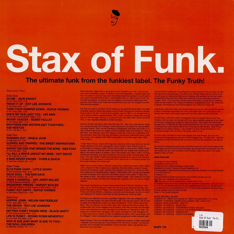 V.A. - Stax Of Funk. The Funky Truth