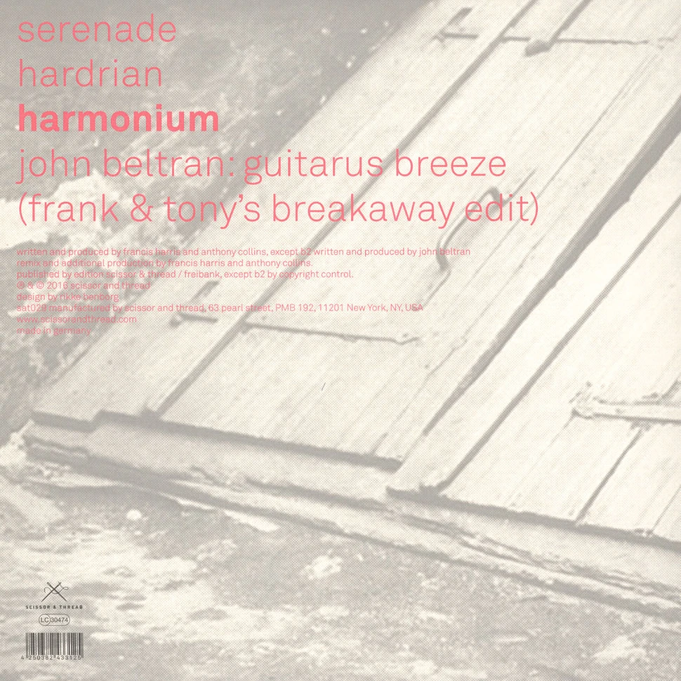 Frank & Tony - Harmonium EP