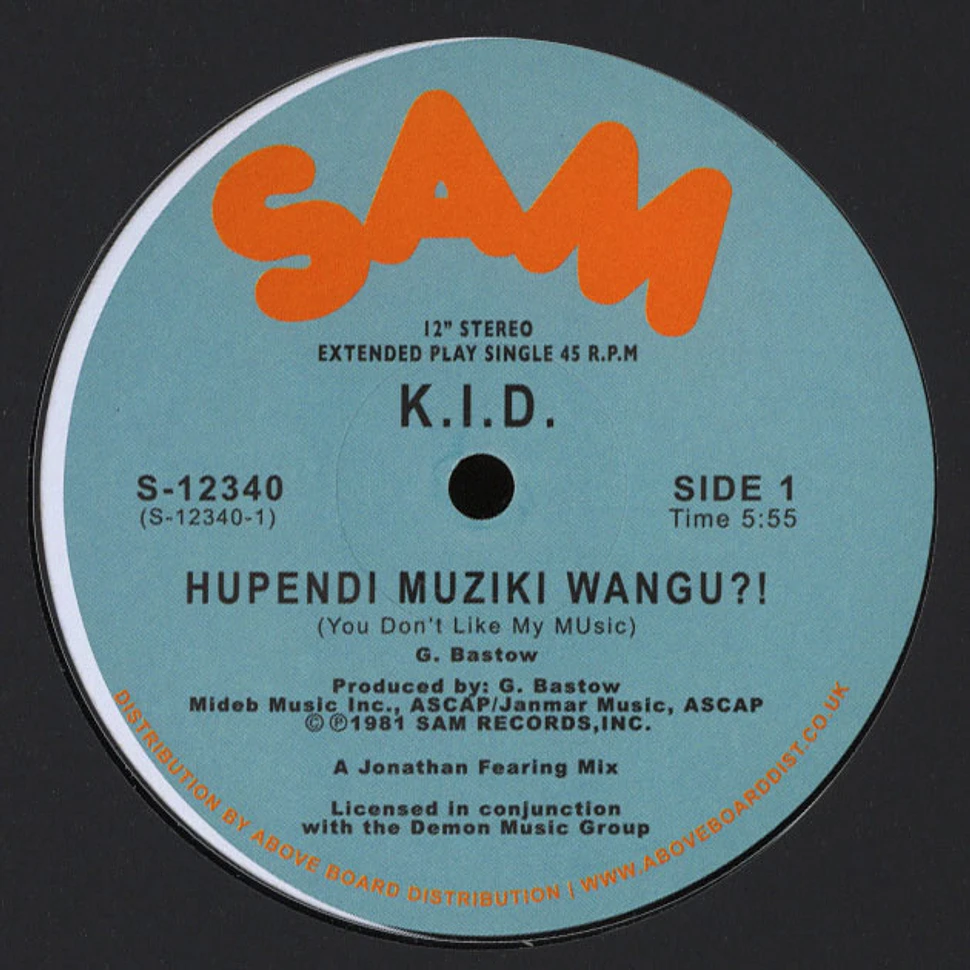 K.I.D - Hupendi Musiki Wangu?! / It's Hot